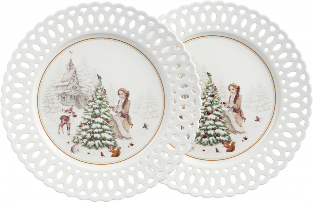 Набор тарелок «Морозко» | Морозко | Lefard