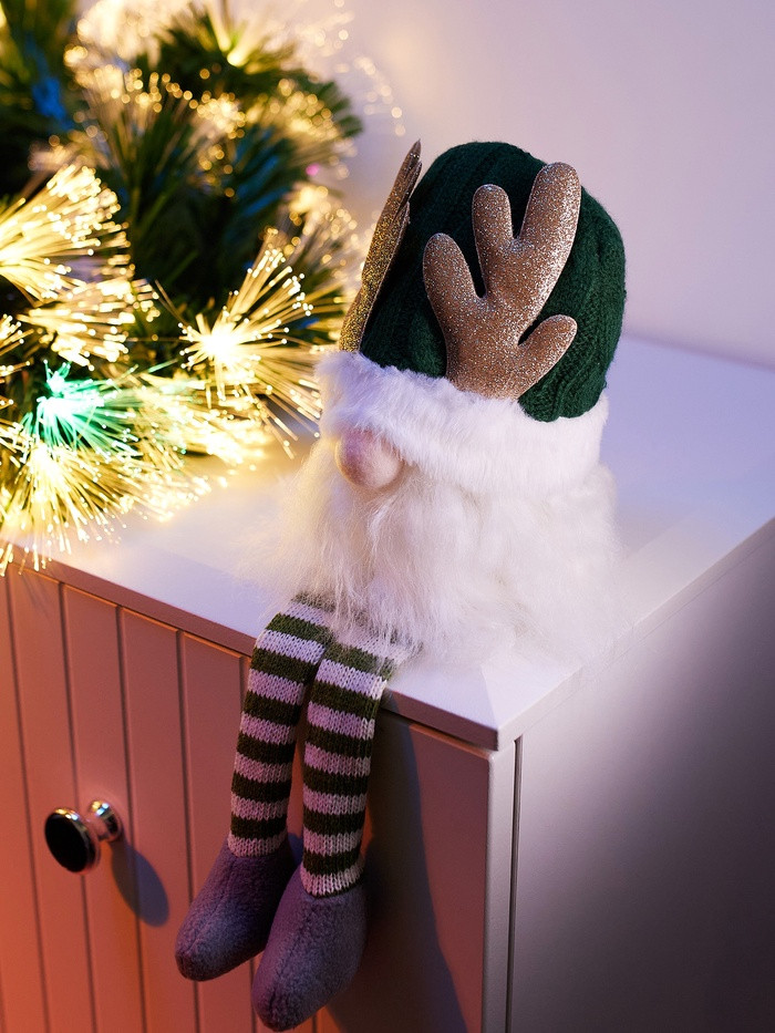 Фигура «Гном зеленая шапочка» | Luazon Lighting