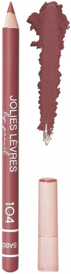 Карандаш для губ «Jolies lèvres», тон 104 Светлый коричневый