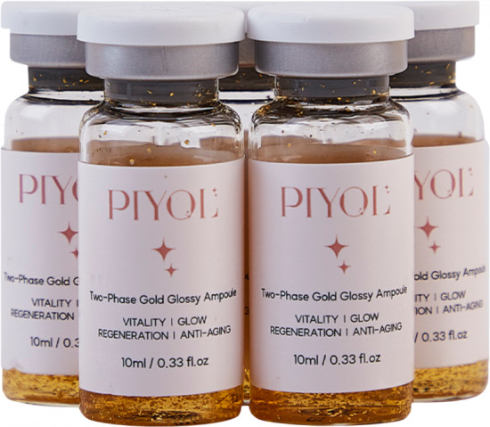 Набор сывороток для лица «Two-Phase Gold Glossy»