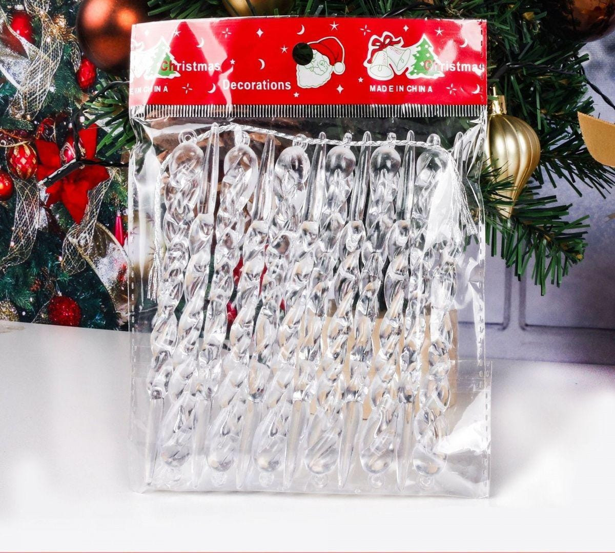 Набор игрушек елочных «Сосульки»