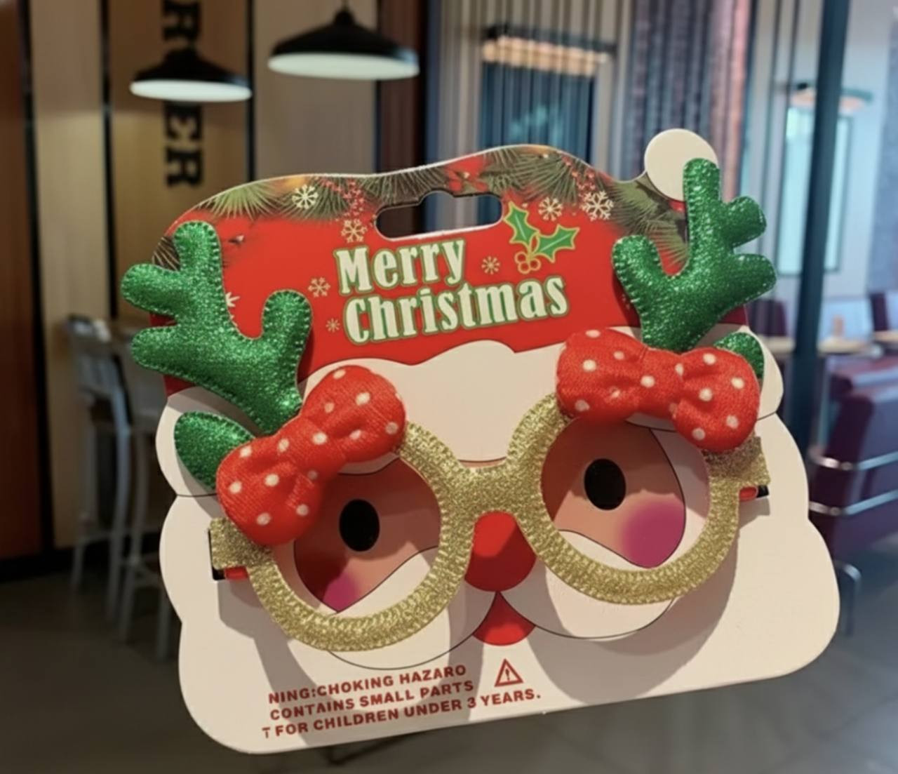 Очки новогодние