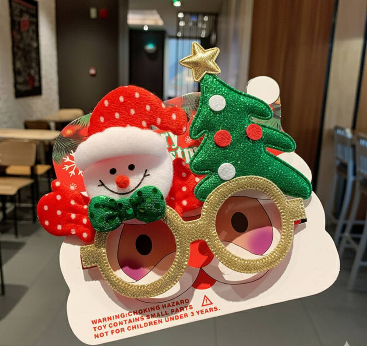 Очки новогодние