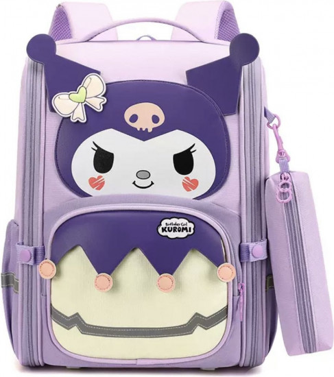 Рюкзак школьный с пеналом для девочек