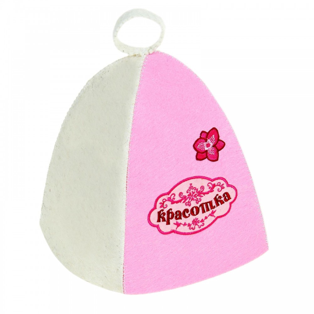 Шапка для бани «Красотка»