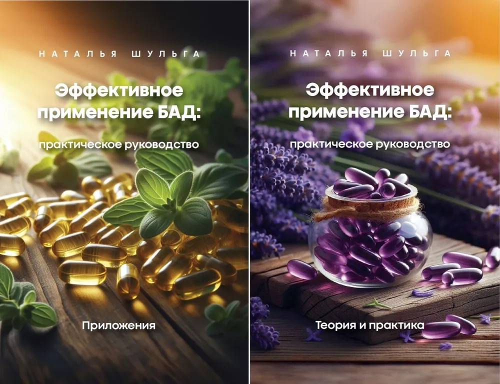 Эффективное применение БАД. Комплект из 2 книг