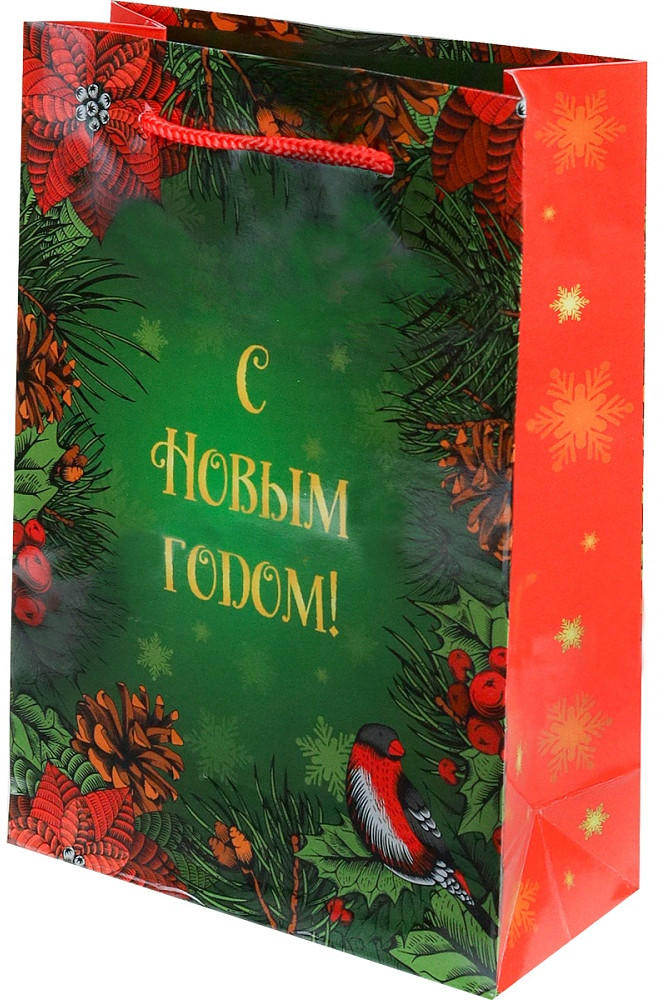 Пакет подарочный «Лесное цветение» | Миленд