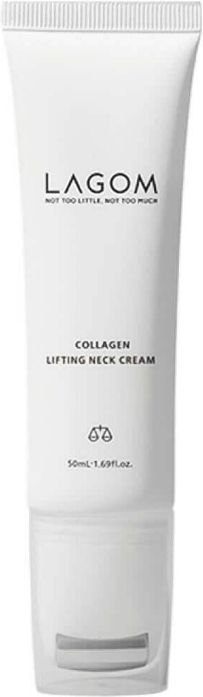 Массажный лифтинг-крем для шеи «Collagen Lifting Neck Cream» | Lagom