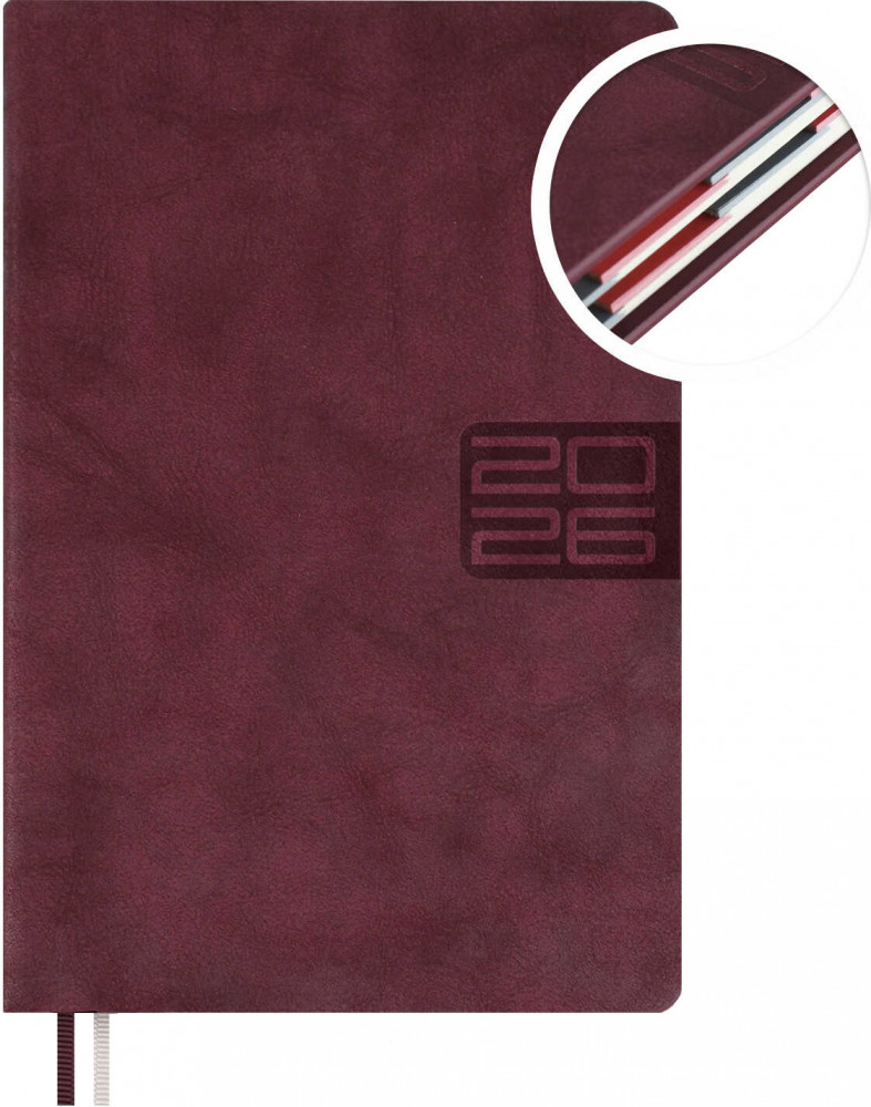 Ежедневник датированный на 2026 год | Думай как миллиардер | Escalada