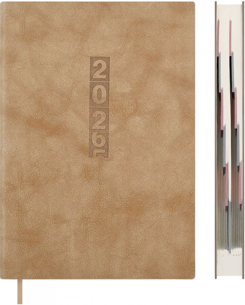 Ежедневник датированный на 2026 год | Думай как миллиардер | Escalada