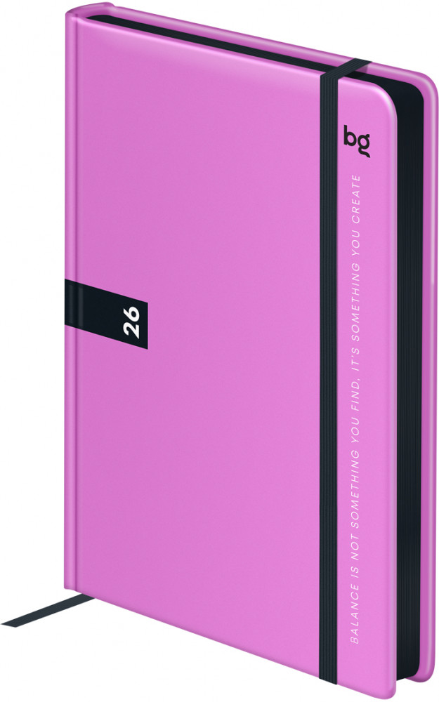 Ежедневник датированный на 2026 год «Mulberry» | Monochrome | BG