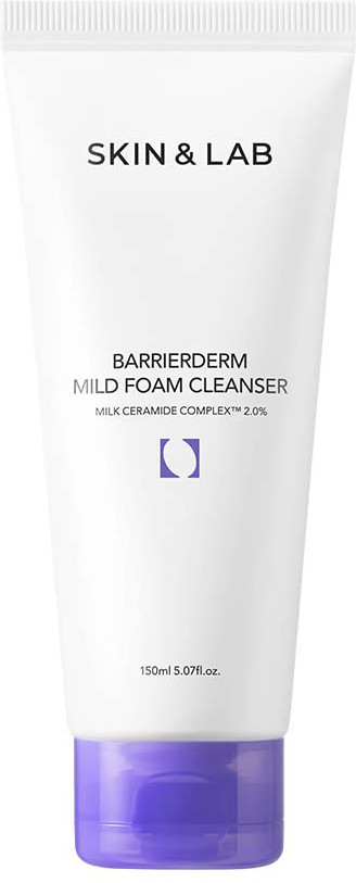 Мягкая очищающая пенка для умывания «Barrierderm Mild Foam Cleanser» | Skin&Lab