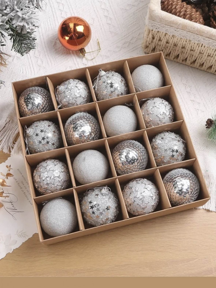 Новогодний набор елочных игрушек