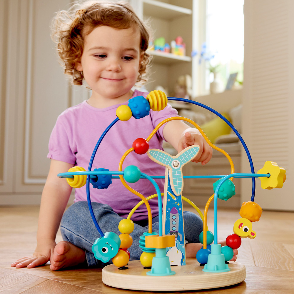 Головоломка «Галактический лабиринт с бусинами» | Hape