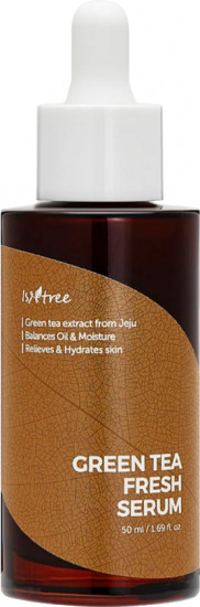 Сыворотка для лица с зелёным чаем освежающая «Green Tea Fresh Serum»