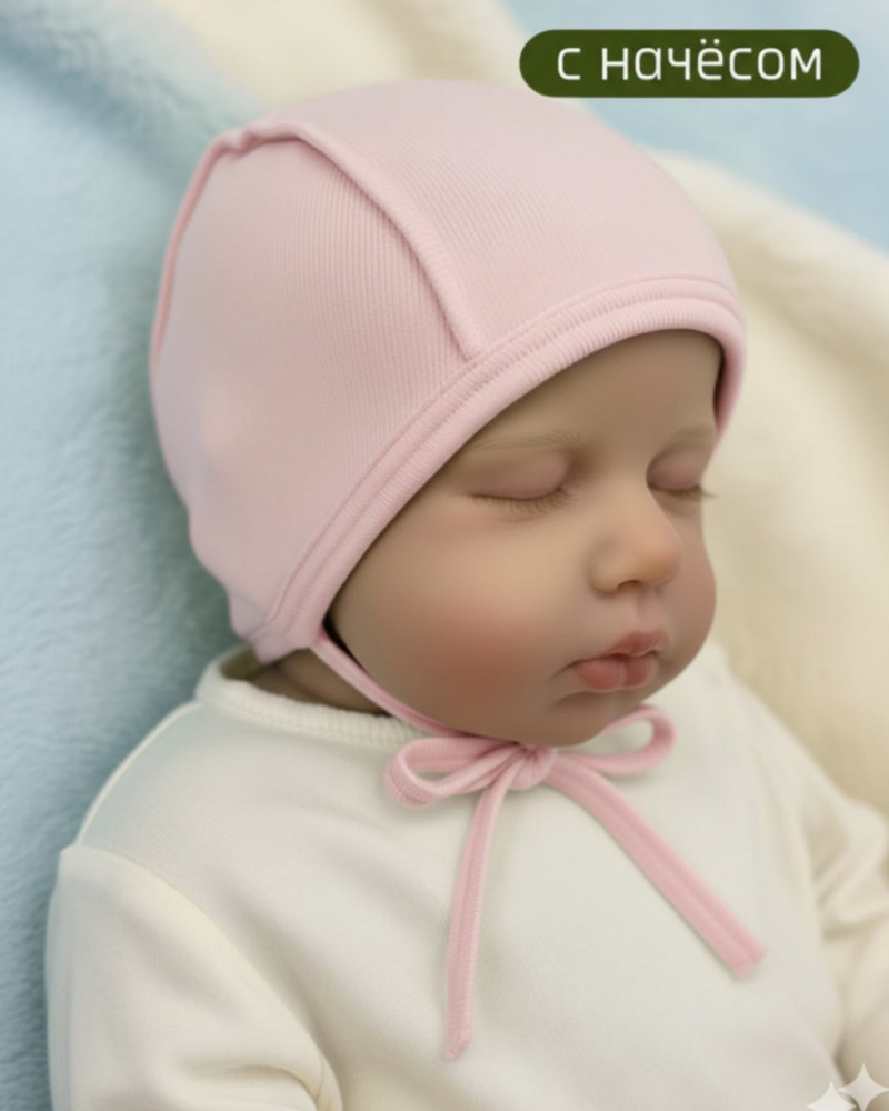 Чепчик для новорожденных | Фабрика Бамбук