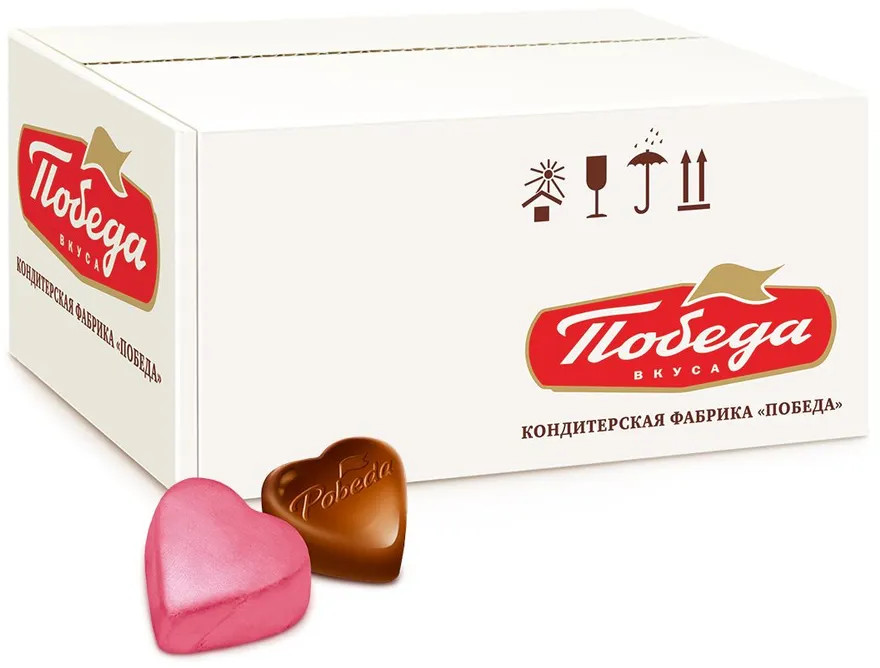 Конфеты шоколадные с ореховым кремом | Победа