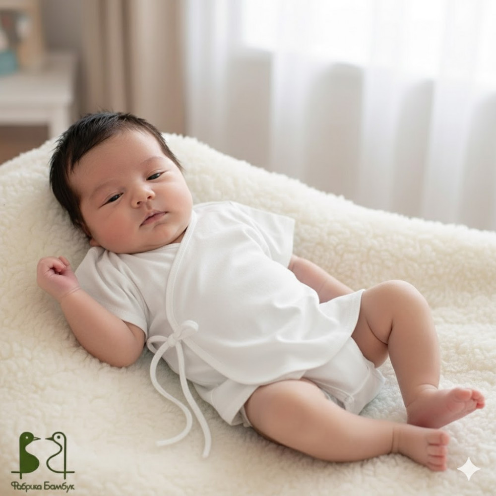 Распашонка для новорожденных | Фабрика Бамбук