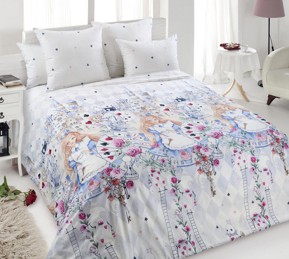 Простыня «Зазеркалье 1» | Зазеркалье 1 | Королевское искушение