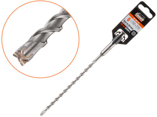 Бур по бетону для перфораторов Quadro-X