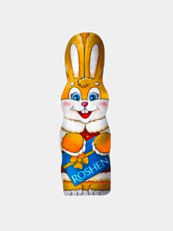 Фигура из молочного шоколада «Кролик» | Roshen