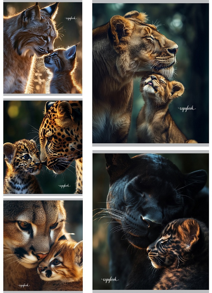 Комплект тетрадей «Мамы и детеныши» | Проф-Пресс