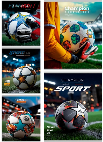Комплект тетрадей «Чемпионский мяч»