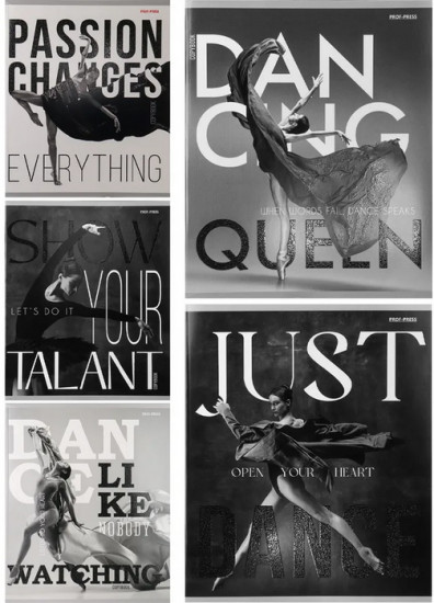 Комплект тетрадей «Балет на обложке»