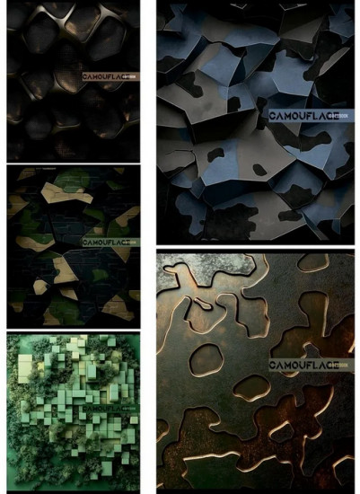 Комплект тетрадей «Разный камуфляж»