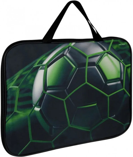 Папка детская «Мяч на чёрном»