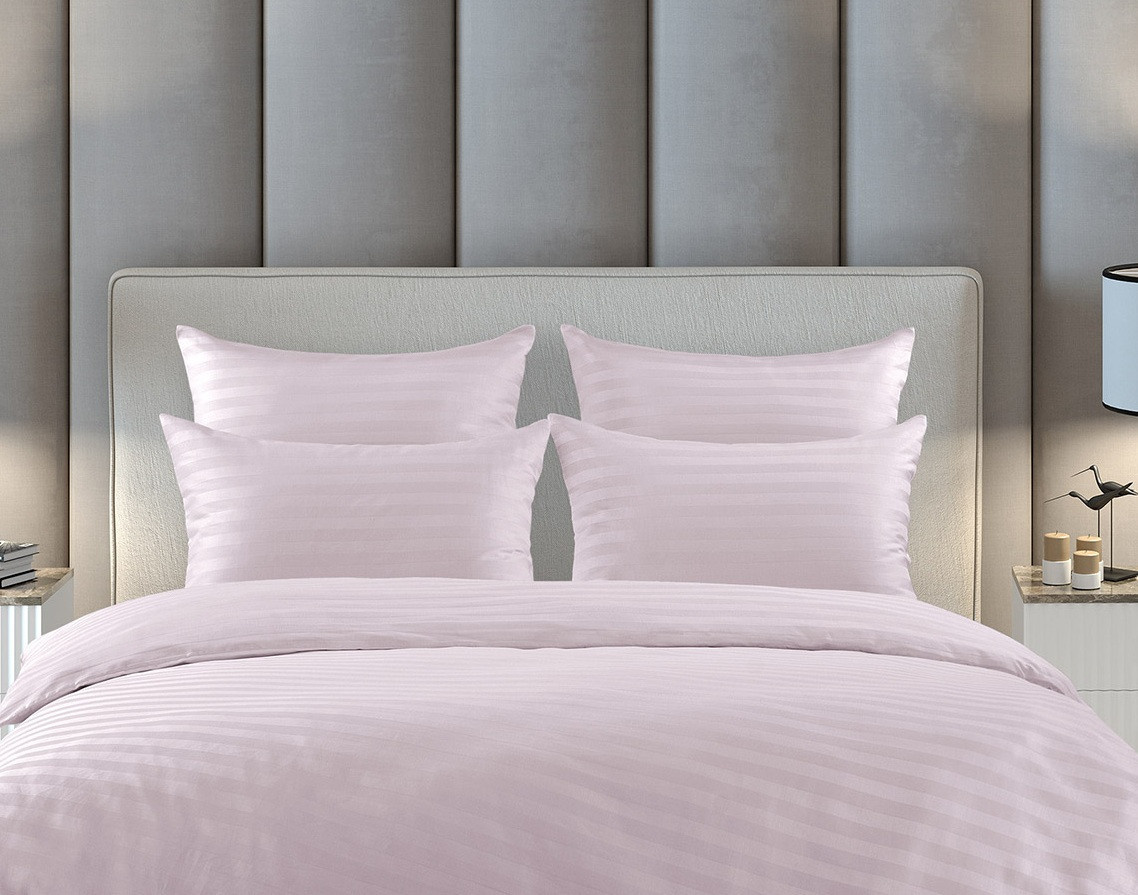 Комплект наволочек «Розовый крем» | Королевское искушение