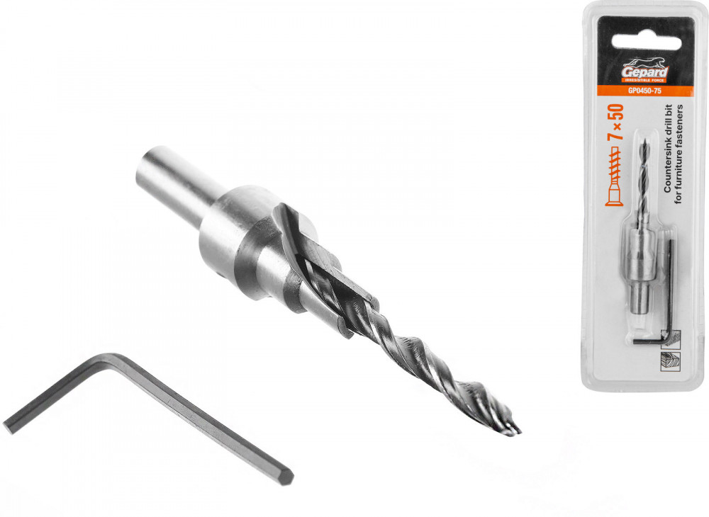 Сверло для мебельных стяжек | Gepard