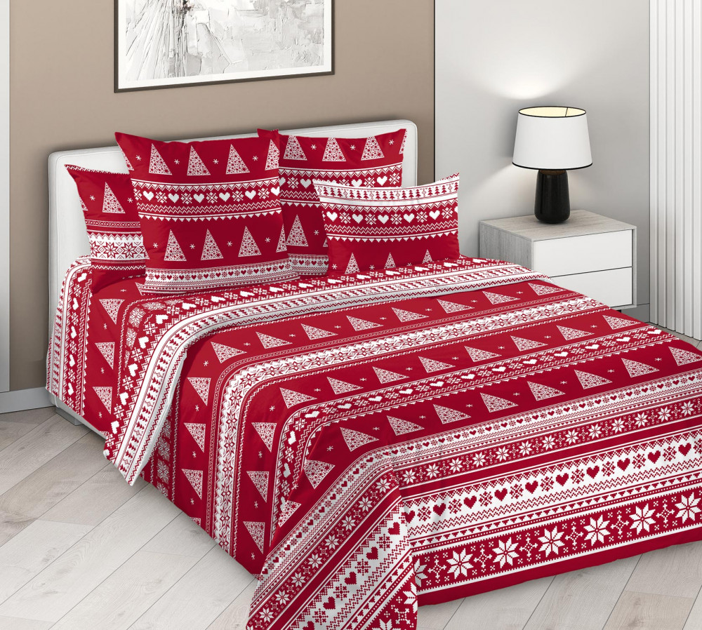 Комплект постельного белья «Елки 1» | Елки 1 | Королевское искушение