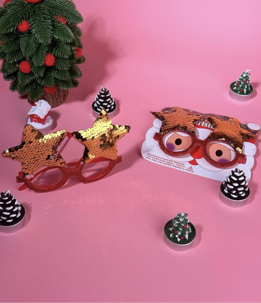 Очки новогодние «Звезды» | Домteka