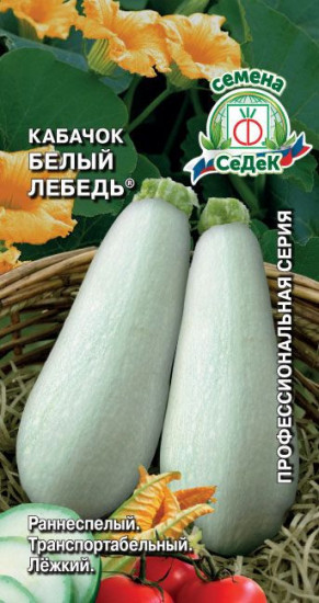 Семена кабачка «Белый Лебедь»