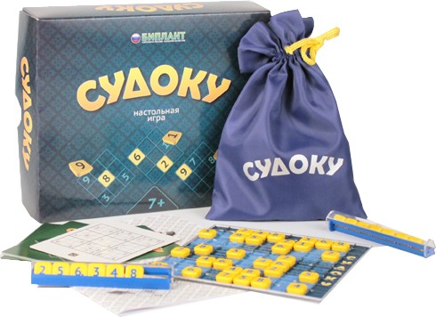 Настольная игра «Эрудит. Судоку» | Биплант
