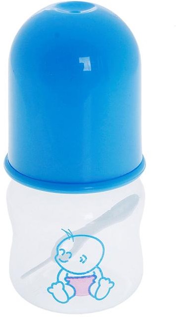 Бутылочка для кормления приталенная (60 мл) с силиконовой соской, цвет в ассортименте | Крошка Я