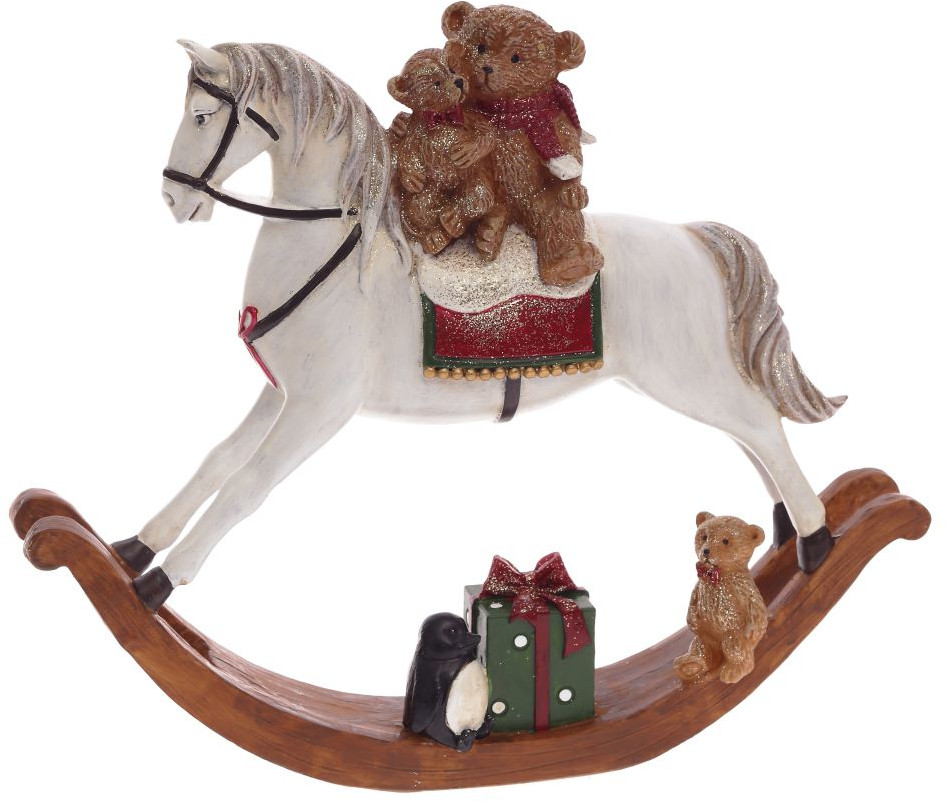 Фигурка декоративная «Лошадка-качалка» | Remeco club