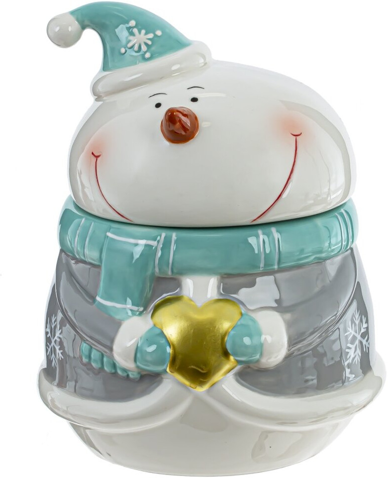 Конфетница «Снеговик. Сердце зимы» | Remeco club