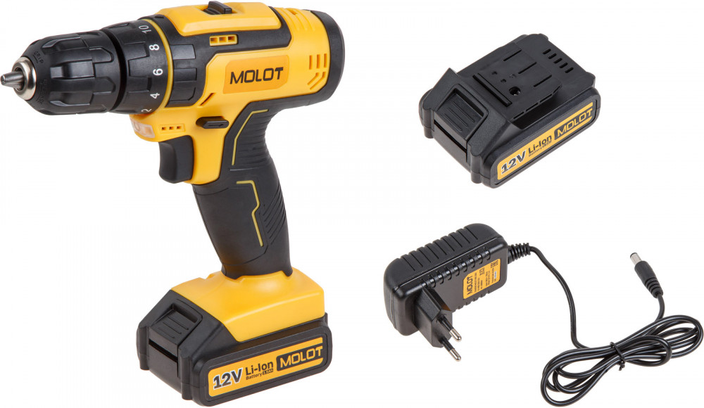 Дрель-шуруповерт MBD 1215-1 | MOLOT