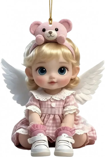 Фигурка акриловая подвесная «Ангел»