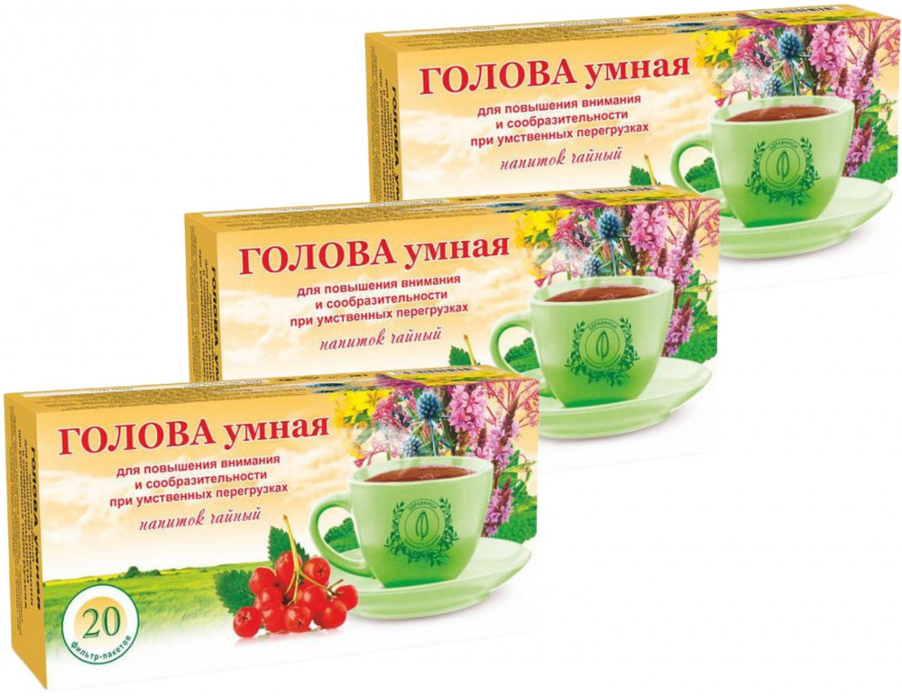 Набор чая «Голова умная» | Травник Гордеев