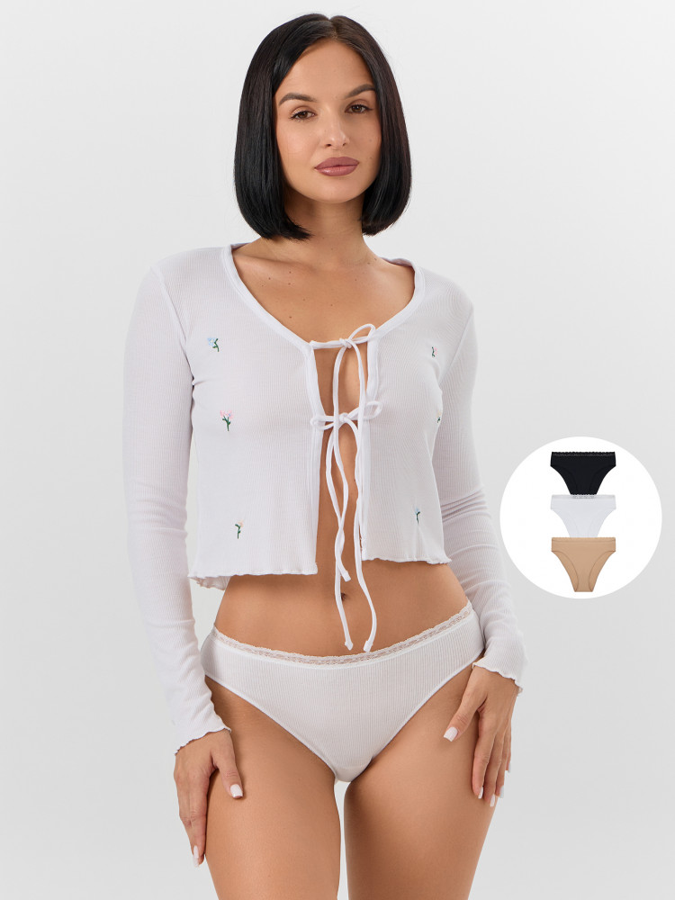 Трусы-слип женские комплект | Mark Formelle