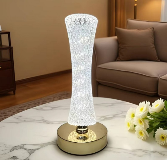 Сенсорная настольная лампа с 3 режимами освещения.