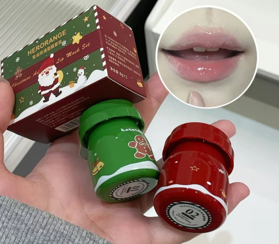 Набор бальзамов для губ «Christmas Lip Mask Set»