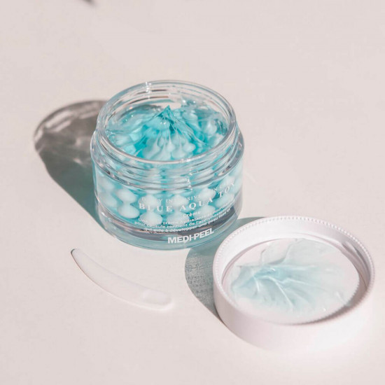 Увлажняющий крем с голубыми пептидными капсулами «Power Aqua Cream»