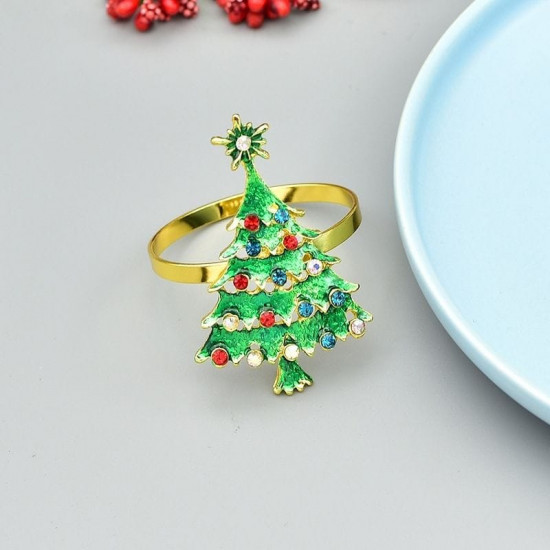 Набор колец для салфеток «Елка»