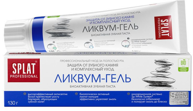 Зубная паста «Ликвум-гель» | Professional | Splat