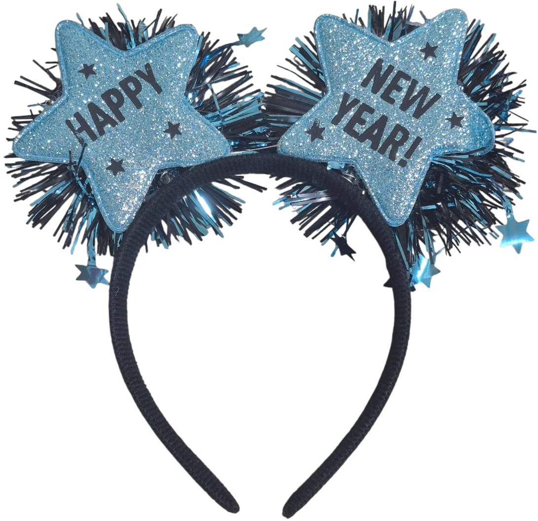 Ободок новогодний с подсветкой «Happy New Year»