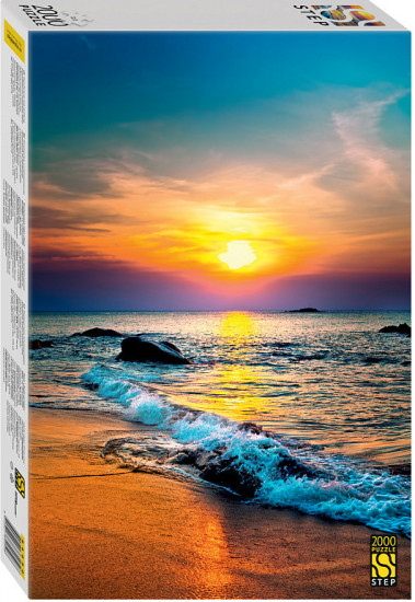 Пазл «Закат на море»